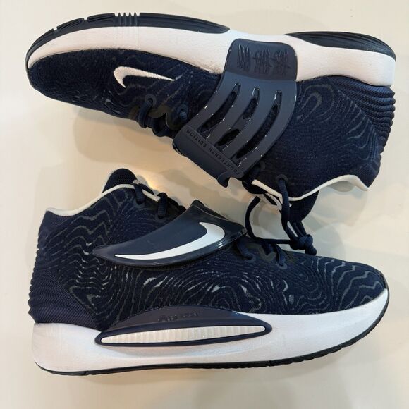 Men’s Size 10.5 Nike KD 14 Team Basketball College Navy White Black DA7850-401 main image 8